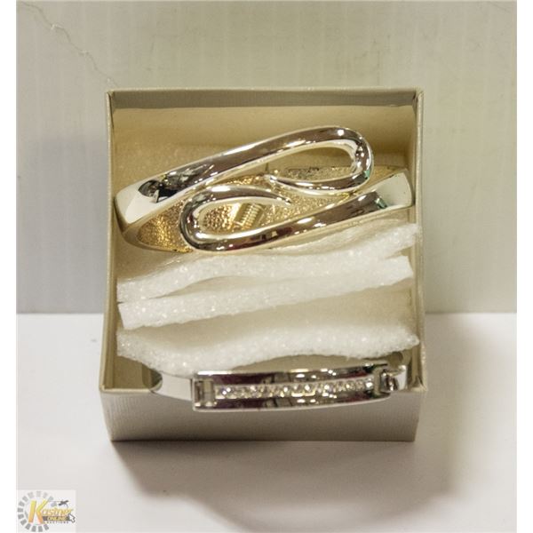 2 VINTAGE FASHION BRACELETS 8" ONE WITH 15