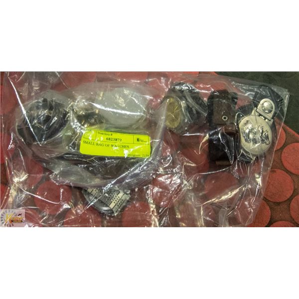SMALL BAG OF WATCHES