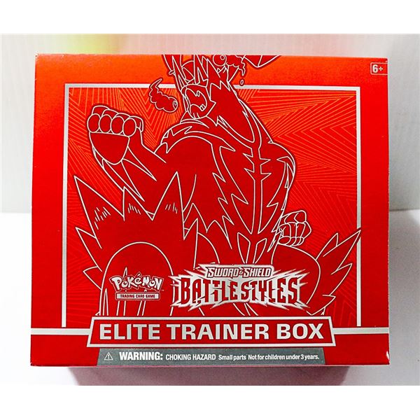 POKEMON BATTLE STYLES ELITE TRAINER BOX BOOSTERS E
