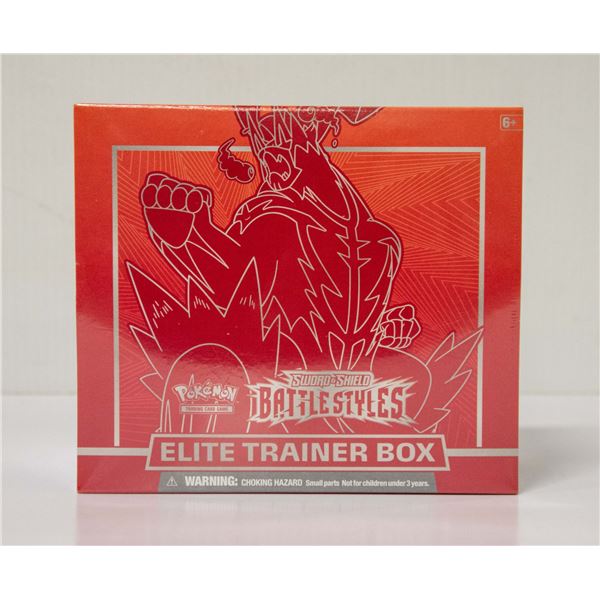 POKEMON BATTLE STYLES ELITE TRAINER BOX BOOSTERS