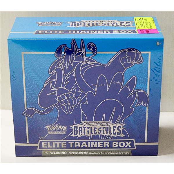 POKEMON BATTLE STYLES ELITE TRAINER BOX BOOSTERS