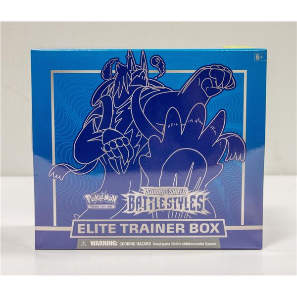 POKEMON BATTLE STYLES ELITE TRAINER BOX BOOSTERS