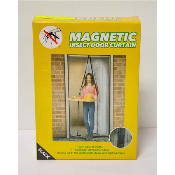 NEW MAGNETIC INSECT DOOR CURTAIN