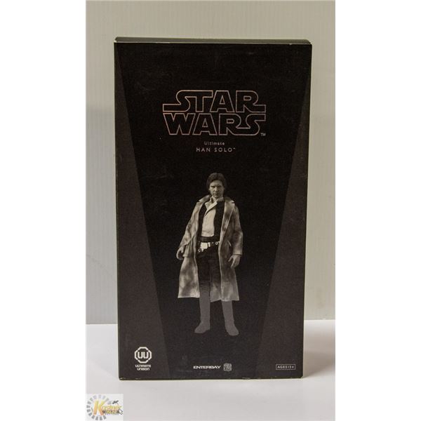 SIDESHOW STAR WARS ULTIMATE HAN SOLO FIGURE SEALED