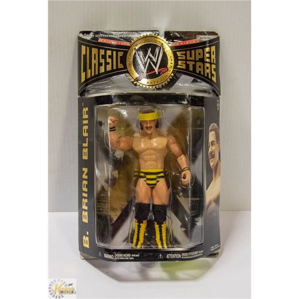 WWE CLASSIC SUPER STARS B. BRIAN BLAIR COLLECTOR