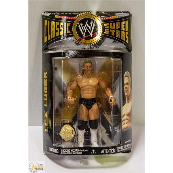 LEX LUGER - WWE CLASSIC SUPER STARS - SEALED