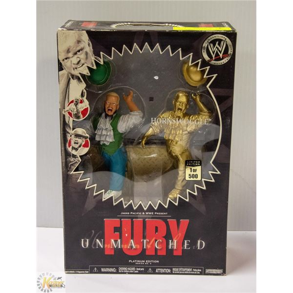 UNMATCHED FURY WWE HORNSWOGGLE LTD EDITION 1/500