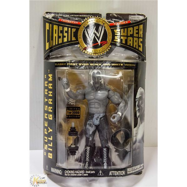 WWE CLASSIC SUPER STAR BILLY GRAHAM  LTD ED 1/3000