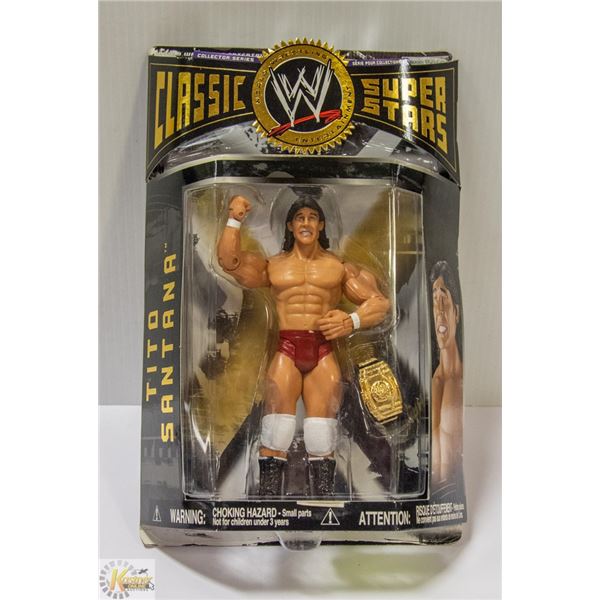 TITO SANTANA  - WWE CLASSIC SUPER STARS - SEALED