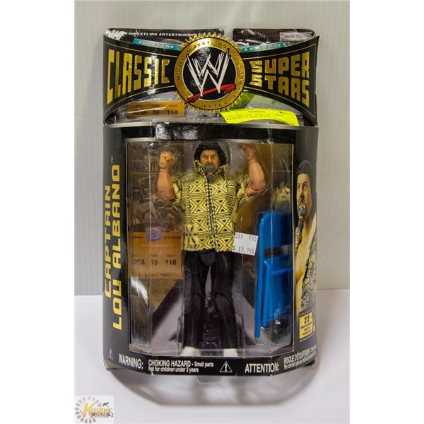 CAPTAIN LOU  ALBANO - WWE CLASSIC SUPER STARS -