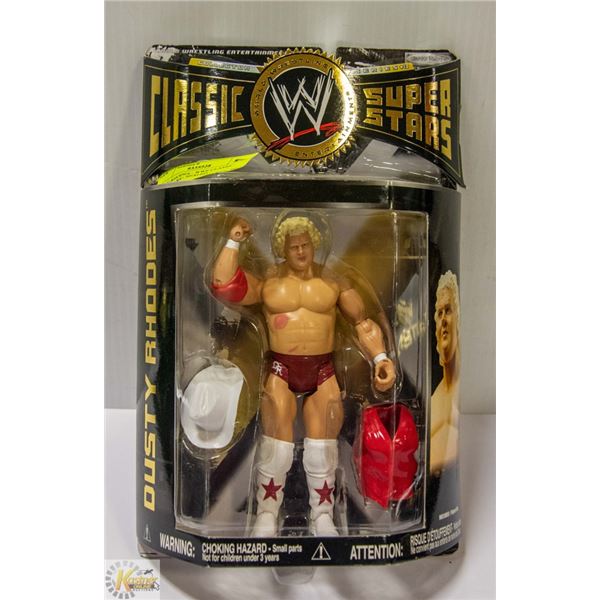 DUSTY RHODES - WWE CLASSIC SUPER STARS - SEALED