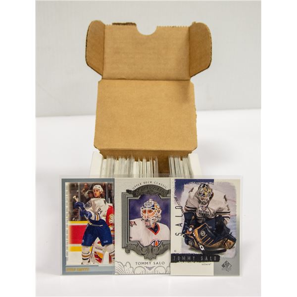 120 PLUS OILERS CARDS ONLY ESTATE COLLECTION