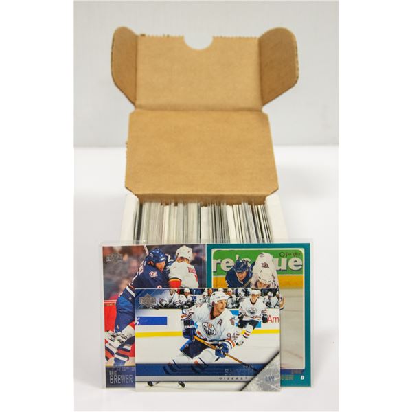 120 PLUS OILERS CARDS ONLY ESTATE COLLECTION