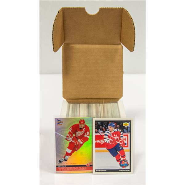 150 PLUS YZERMAN CARDS ONLY ESTATE COLLECTION