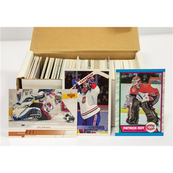 200 PLUS PATRICK ROY CARDS ONLY ROY ESTATE
