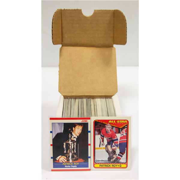 150 PLUS PATRICK ROY CARDS ONLY ESTATE COLLECTION
