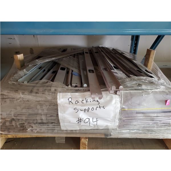 PALLET OF RACKING SUPPORTS