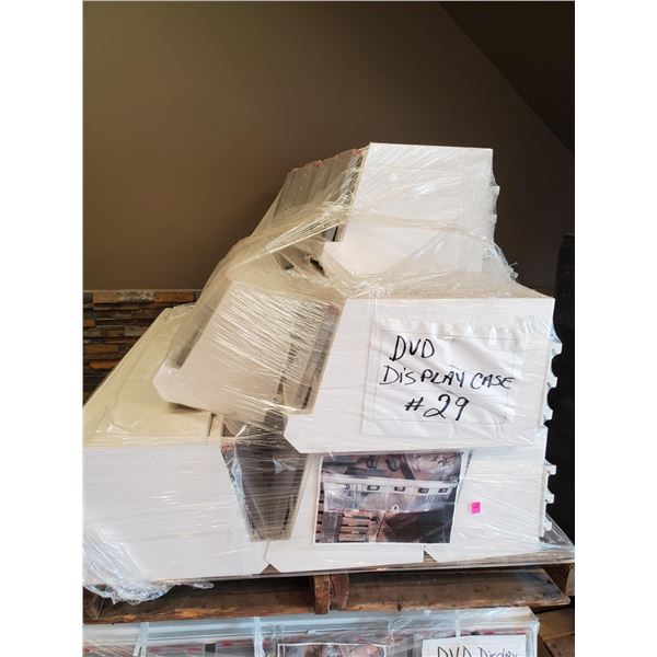 PALLET OF DVD DISPLAY CASES
