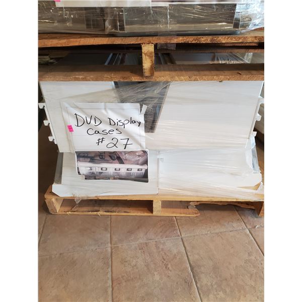 PALLET OF DVD DISPLAY CASES