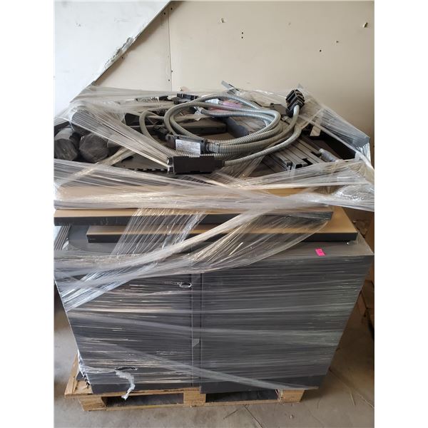 PALLET OF BRACKETS & CABINETS
