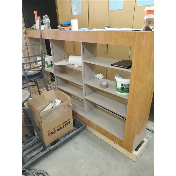 DIVIDER SHELF, APPROX 8FT WIDE