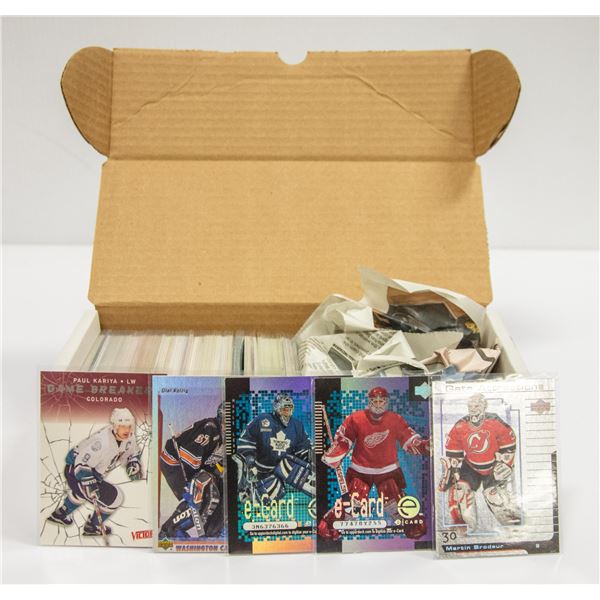 200 HOCKEY CARD INSERTS ONLY ESTATE COLLECTION