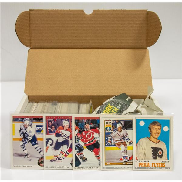 200 HOCKEY CARD INSERTS ONLY ESTATE COLLECTION