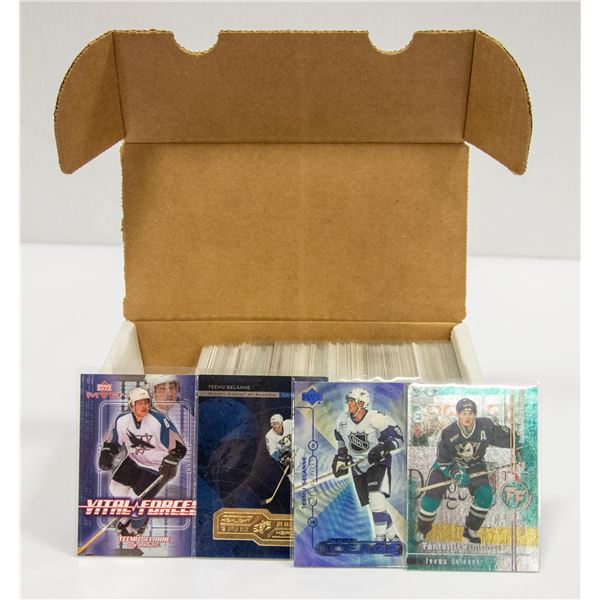 200 HOCKEY CARD INSERTS ONLY ESTATE COLLECTION