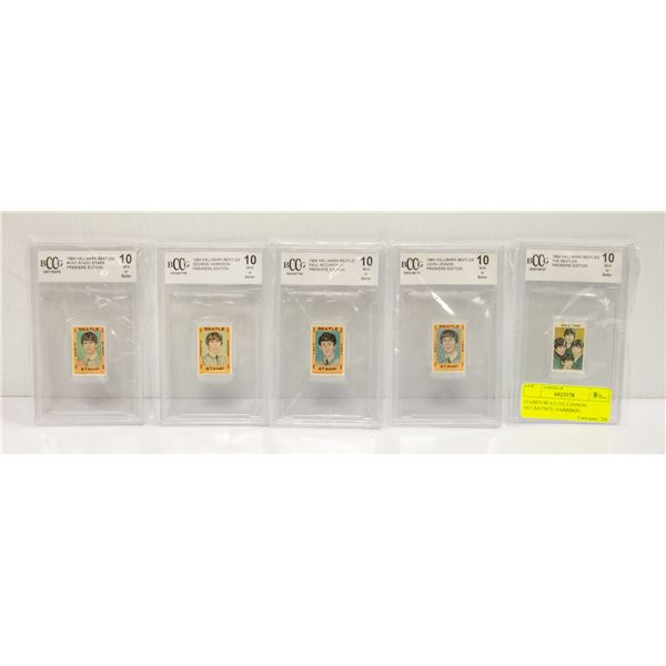 STAMPS BEATLES; LENNON; MCCARTNEY; HARRISON;