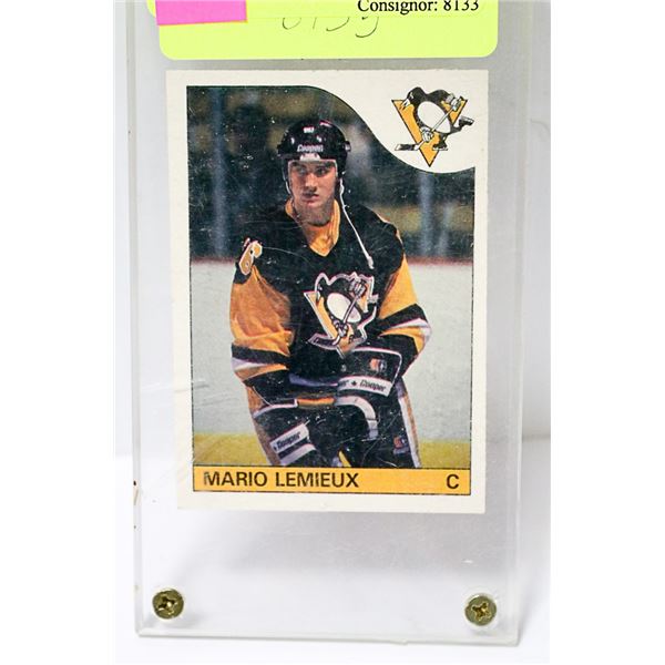 O-PEE-CHEE MARIO LEMIEUX ROOKIE CARD 1984-85