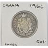 Image 1 : 1966 CANADIAN 50 CENT SILVER COIN.