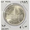 Image 1 : 1939 CANADIAN SILVER DOLLAR COIN.