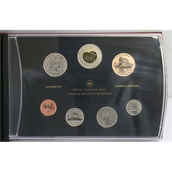 CANADA 2012 RCM SPECIMEN COIN SET