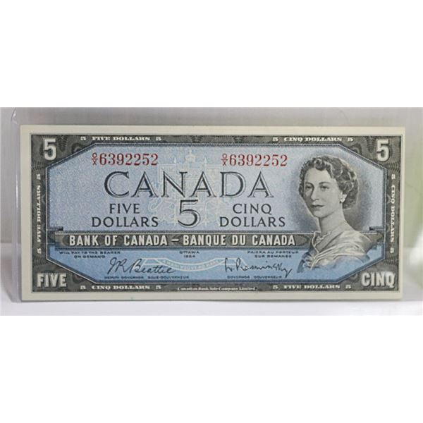 1954 CANADIAN FIVE DOLLAR BILL