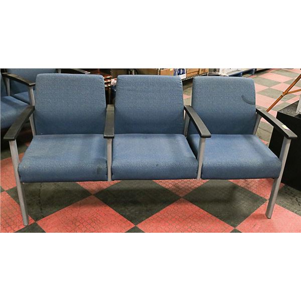 3 SEATER WAITING ROOM CHAIRS