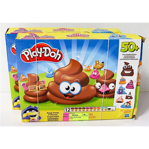2 COLLECTIBLE PLAY-DOH PLAYSETS LOT