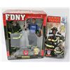 Image 1 : 2 COLLECTIBLE FIRE FIGHTER FIGURE LOT