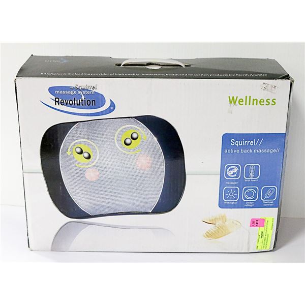THE SQUIRREL MASSAGE SYSTEM BACK MASSAGER