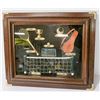 Image 1 : TENNIS SHADOW BOX ART HANGING