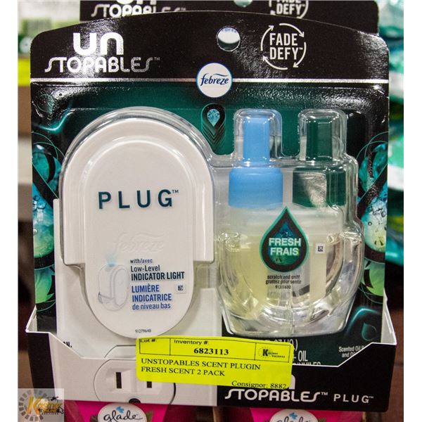 UNSTOPABLES SCENT PLUGIN FRESH SCENT 2 PACK