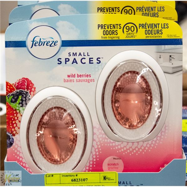 FEBREZE SMALL SPACES WILD BERRIES CASE