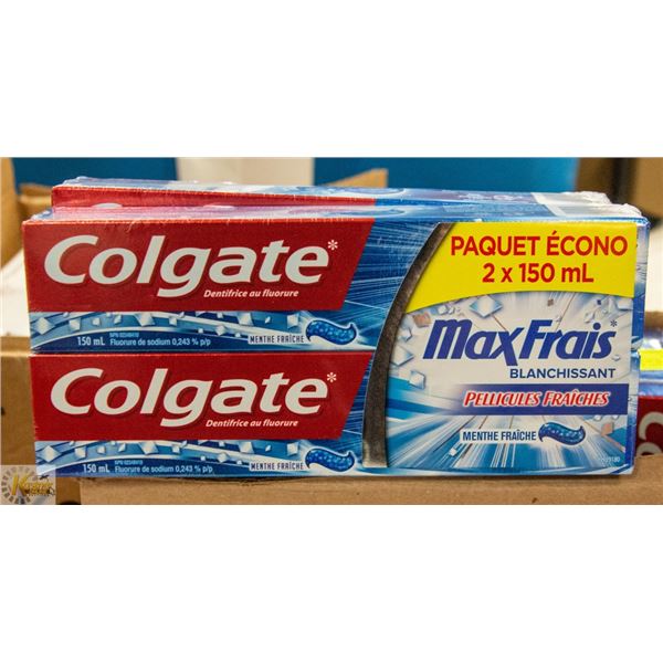 COLGATE MAX FRESH VALUE PACK 2 PACK LOTS