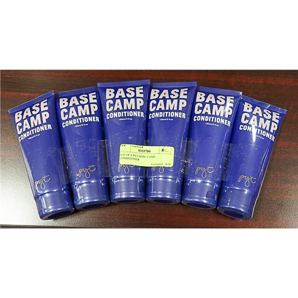 LOT OF 6 PYT BASE CAMP CONDITIONER