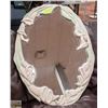 Image 1 : 28'' X32'' HAND CARVED MIRROR