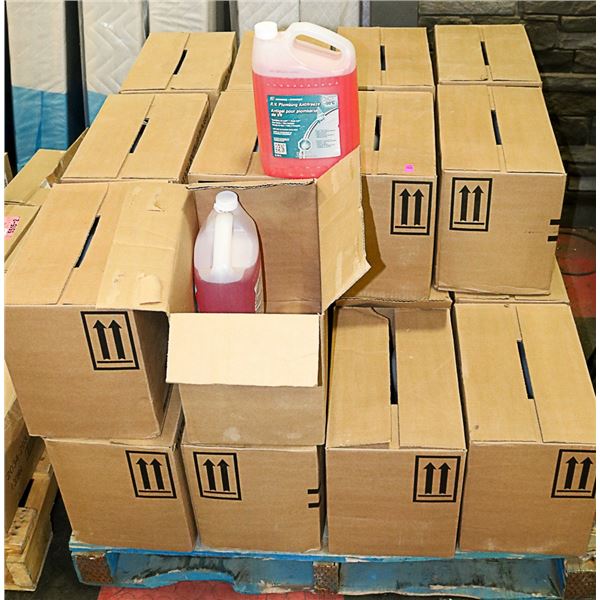 PALLET OF RV PLUMBING AND ANTI FREEZE