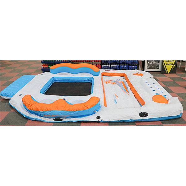 AQUA FLOAT 10 X 13  COOL POOL/LAKE FLOAT, HOLDS 10