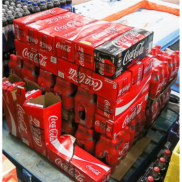 PALLET LOT OF COKE PRODUCTS