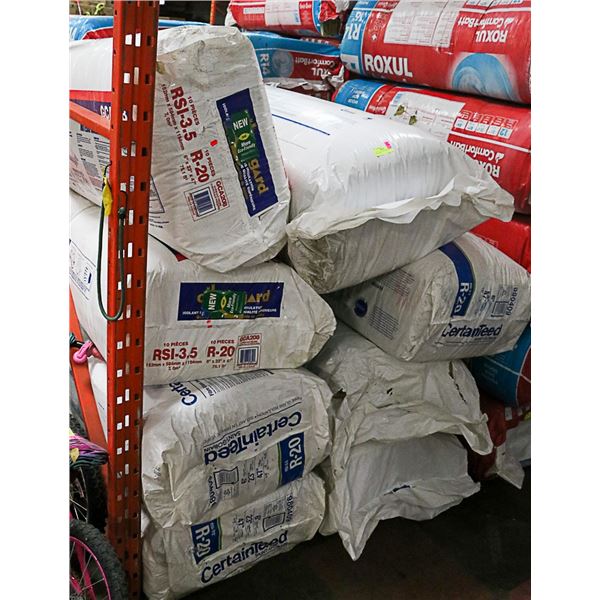 PALLET LOT OF CETAINTEED R19 INSULATION