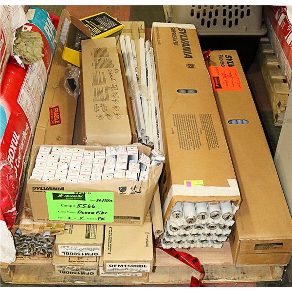 PALLET OF ASSORTED LIGHTING