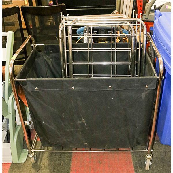ROLLING CART WITH EXTRA HARDWARE